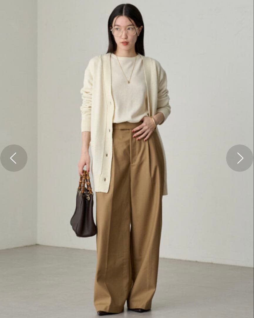 LOUNGEDRESS 2タックチノパンツ