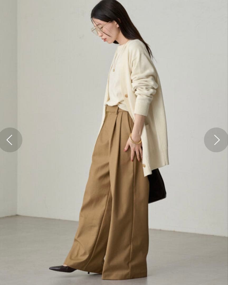 LOUNGEDRESS 2タックチノパンツ