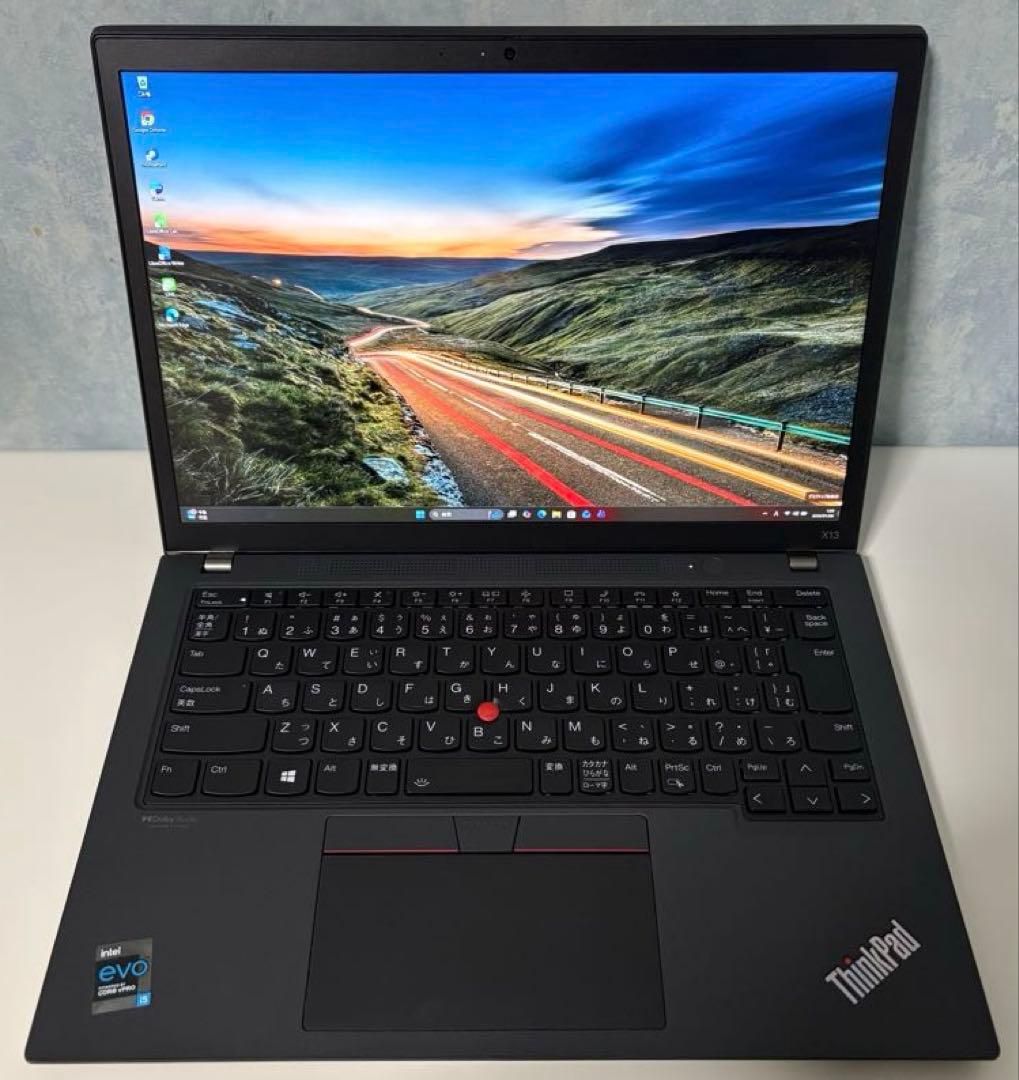ThinkPad X13Gen2 i5メモリ16GB ⭐️バッテリー85%美品
