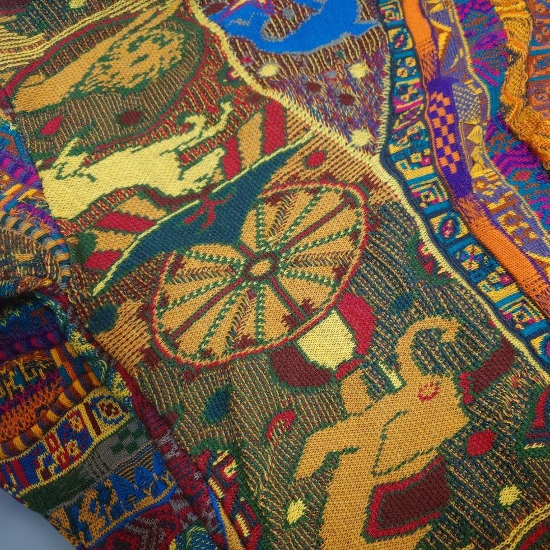 美品 激レア 希少 coogi クージー 3D knit ウール オーストラリア