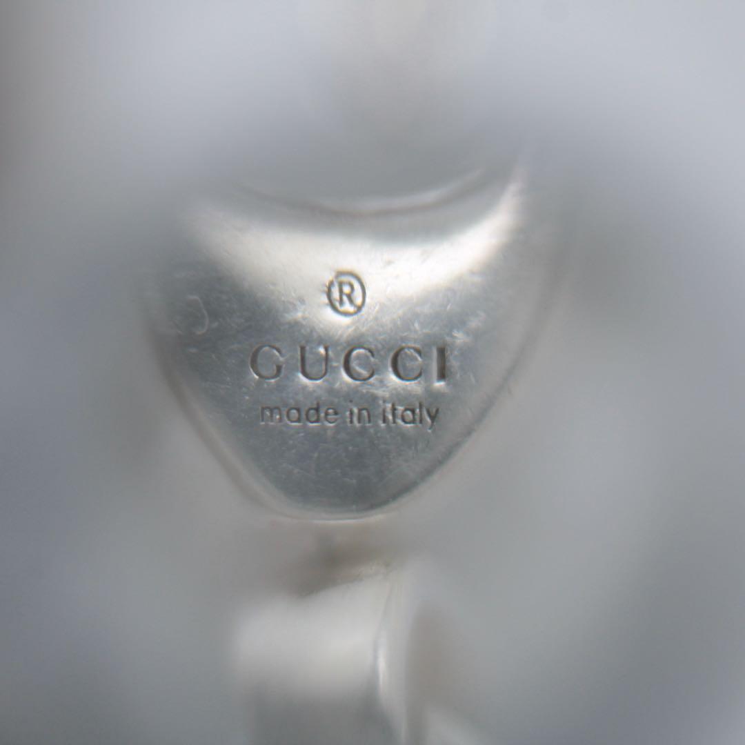 GUCCI グッチ インターロッキングG ネックレス GG シルバー Ag925