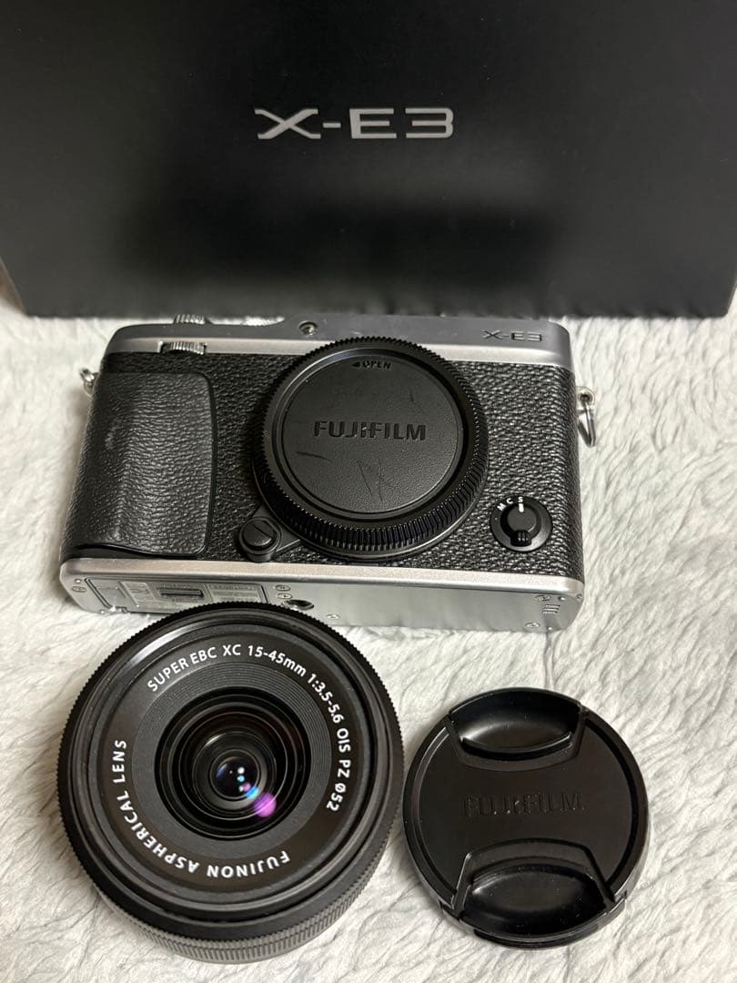 FUJIFILM X-E3 シルバー 15-45mm レンズセット