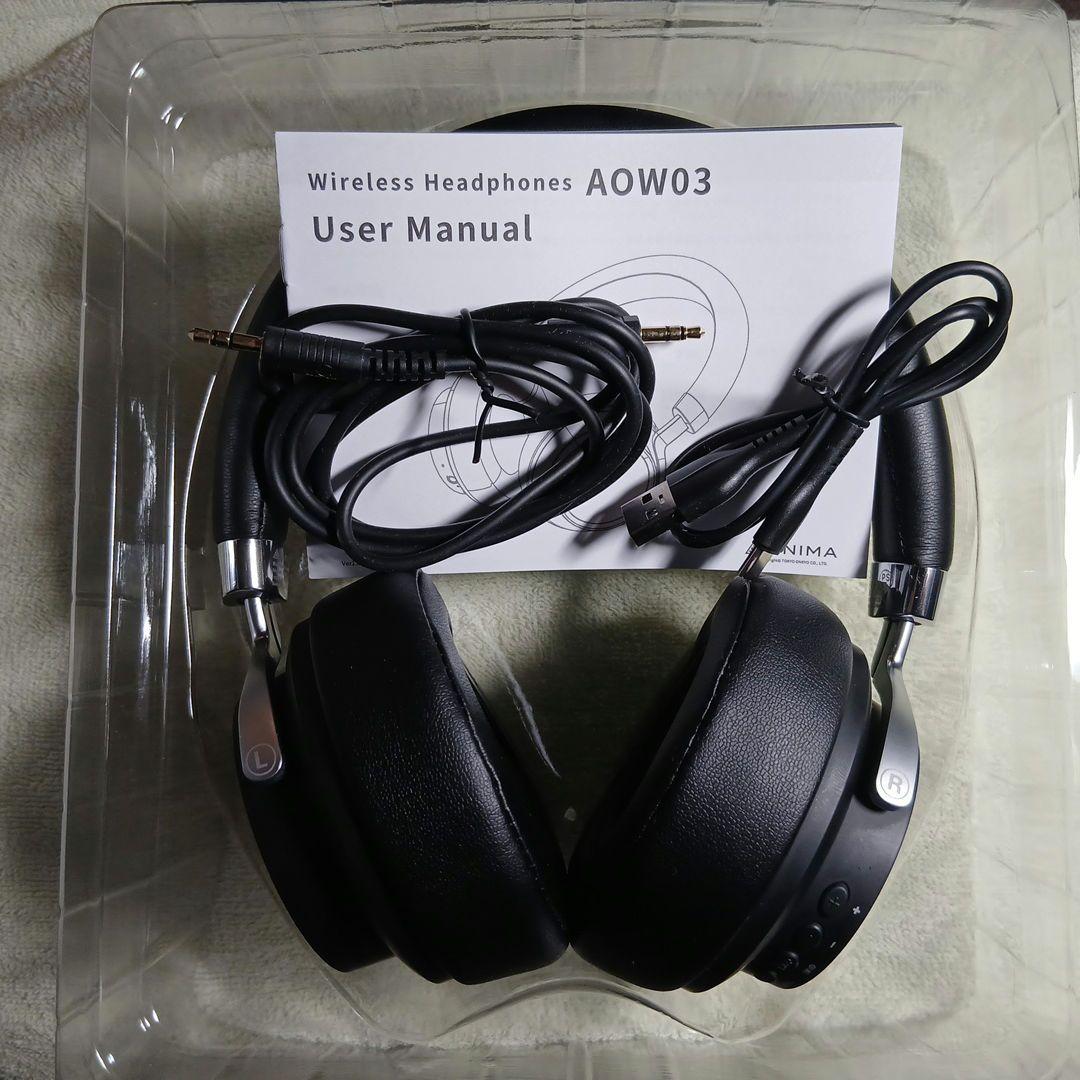 最終値下 ワイヤレスヘッドホン ANIMA AOW03 プラナ 中古品
