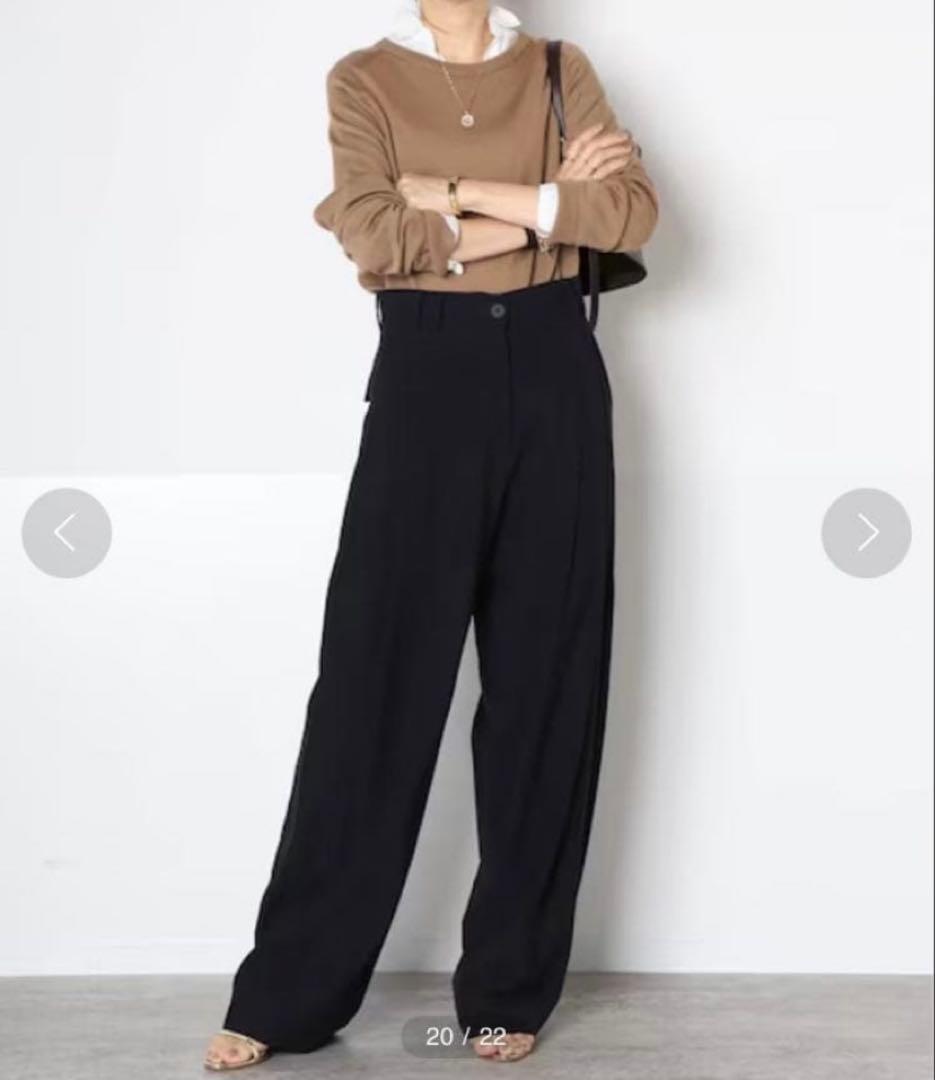 WISHクルーネック　プルオーバー