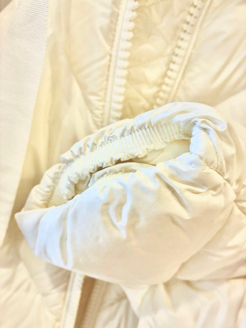 MONCLER モンクレール ロングダウンジャケット 白