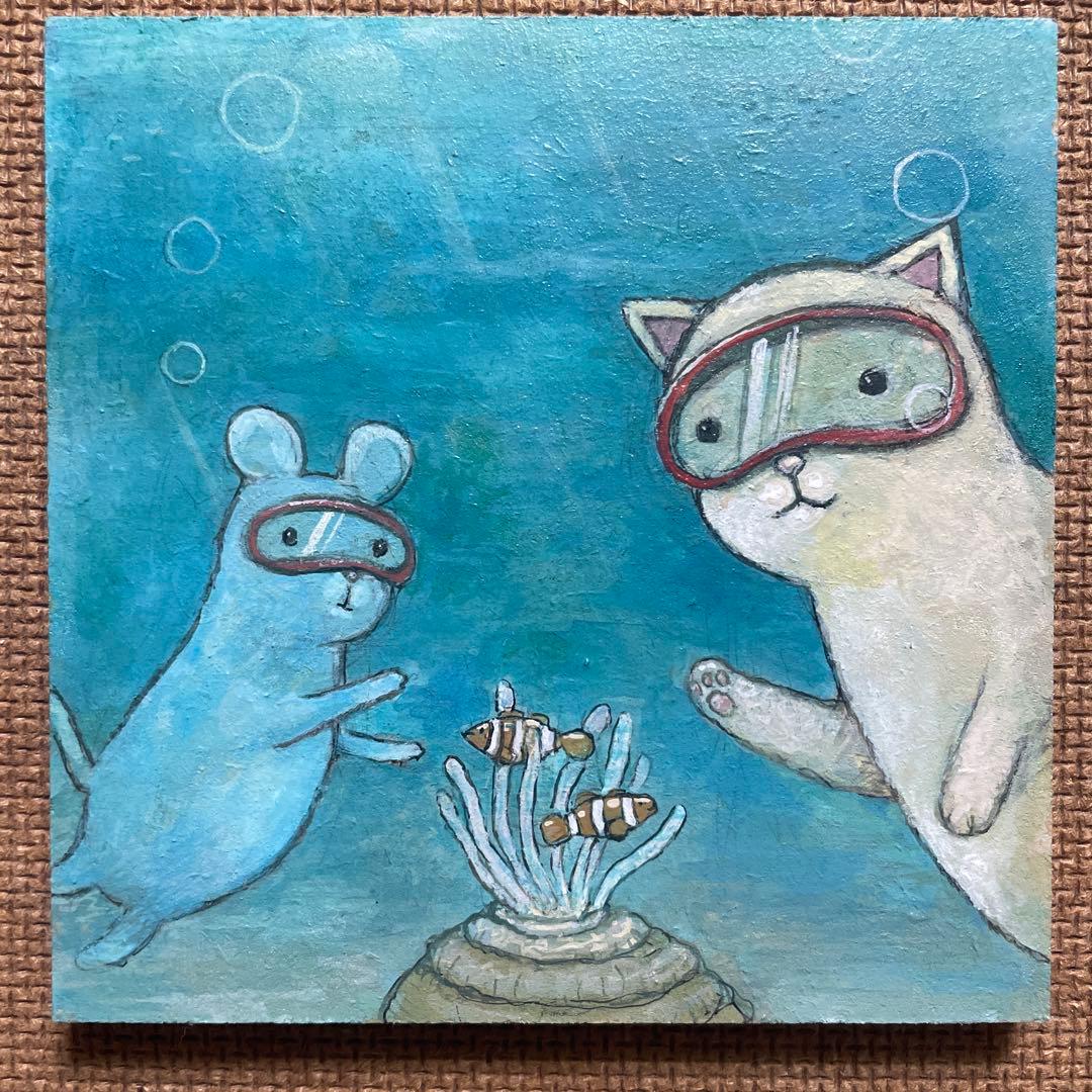 けいページ　取り置き中　カクレクマノミ　クマノミとチンアナゴ