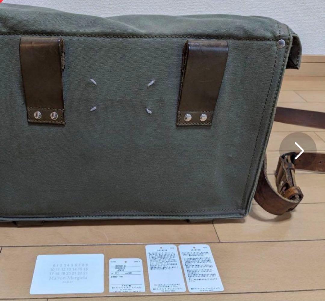 マルジェラ11サンプリング1952年製フランス軍ミュゼット未使用vintage