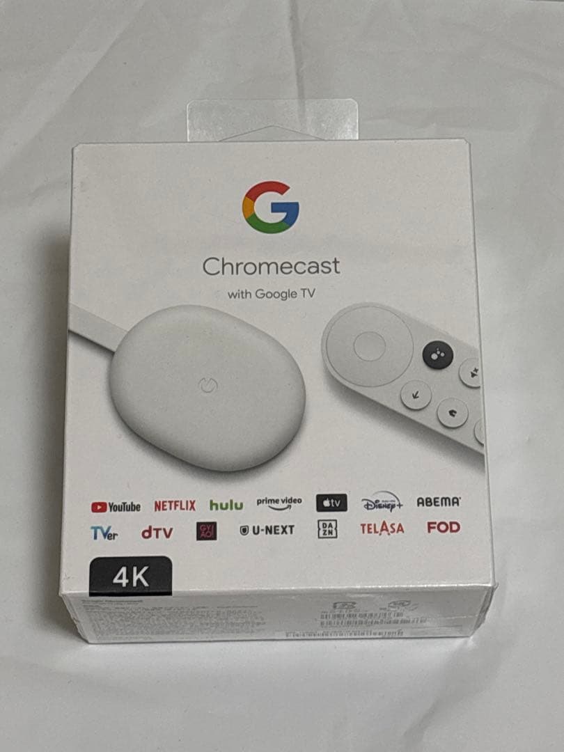 【新品】Chromecast with Google TV 4K