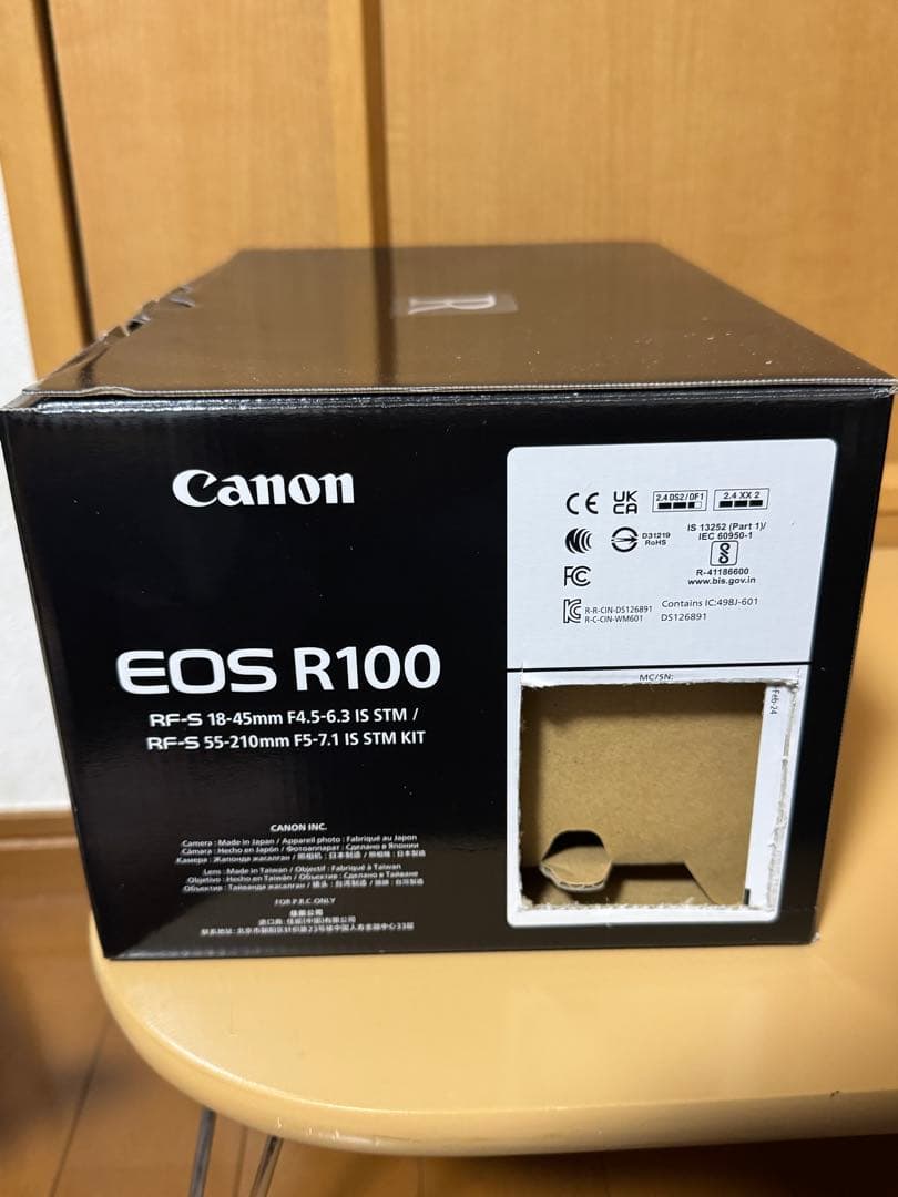 CANONキヤノン EOS R100 ダブルズームキット ミラーレス一眼カメラ