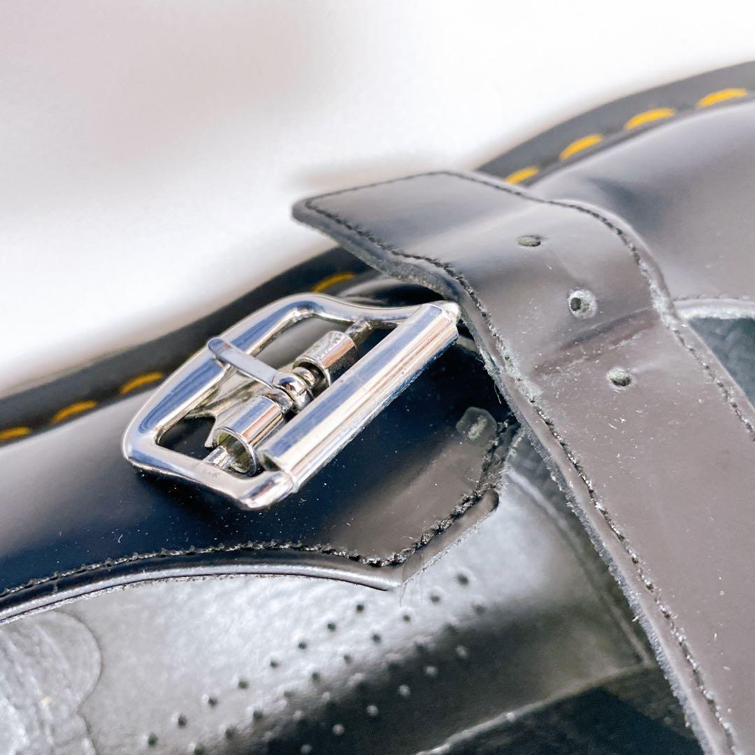 美品ドクターマーチン メリージェーン Tバーシューズ UK5 ブラック