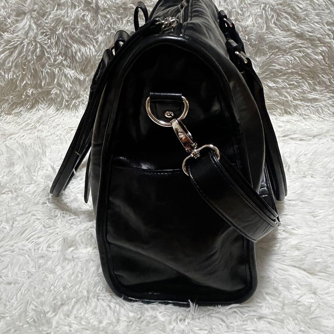 ★美品★JEANASIS★2way★アンティークスタッズトート