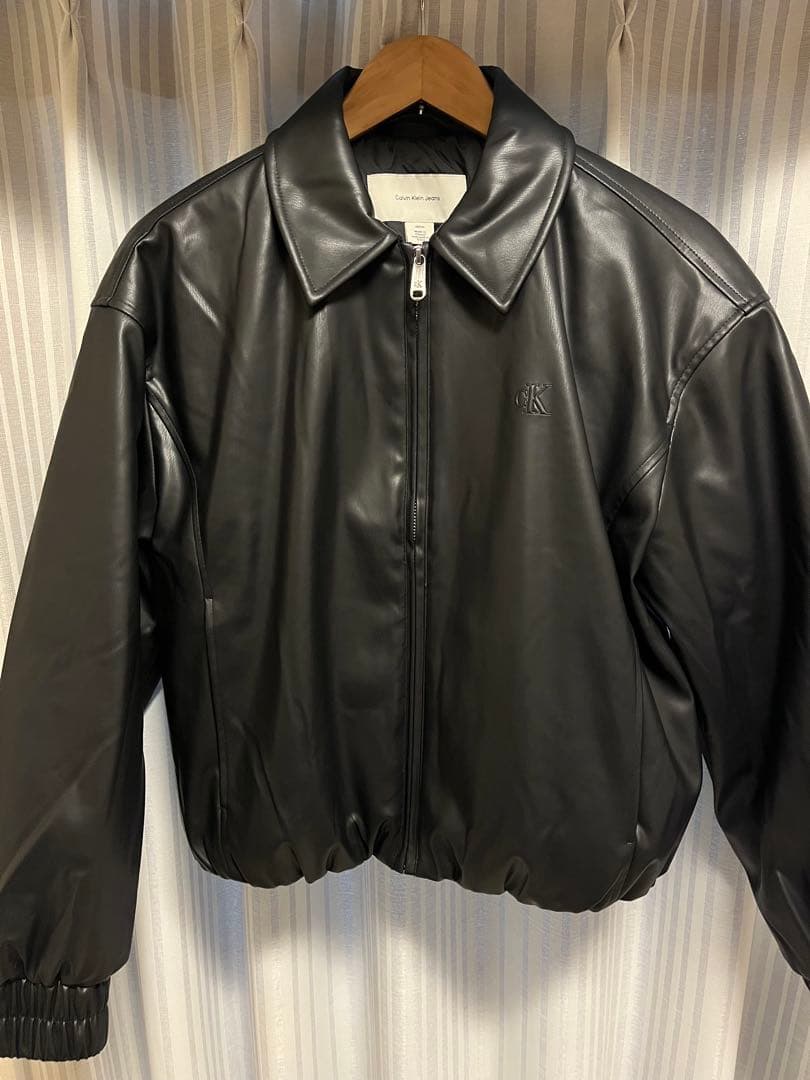 【BTSジョングク着用】 フェイクレザーボンバージャケット