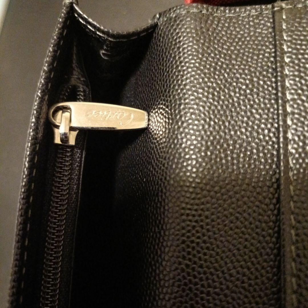 商品番号：24　Cartier ブラック レザー 長財布