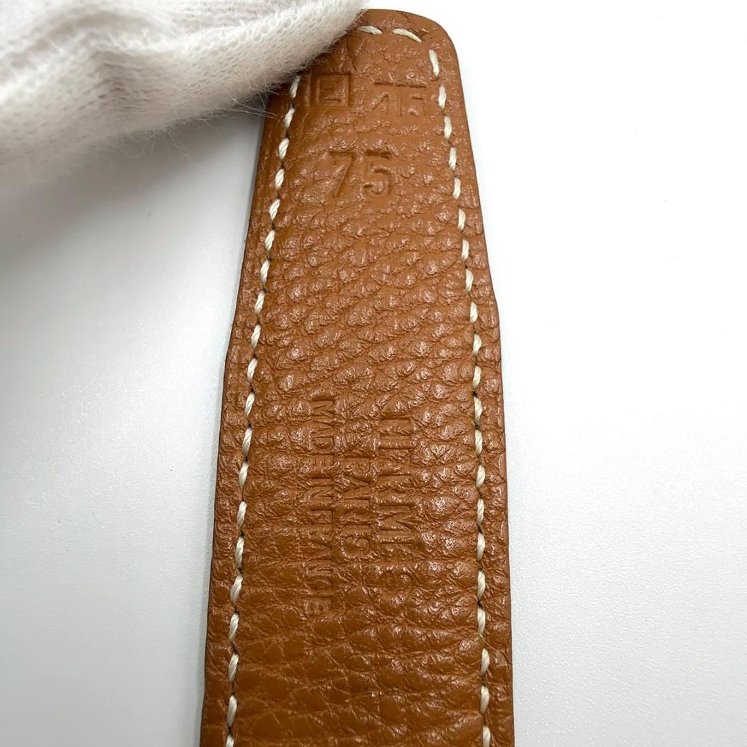 ◇エルメス◇コンスタンス/Hベルト/75/刻印:□E/シルバー金具/ブランド