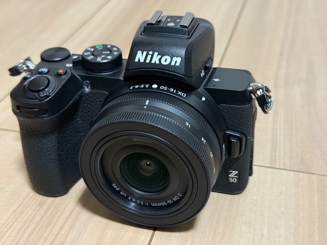 美品中古Nikon Z50 ショット数1464回/DX16-50mmレンズKIT