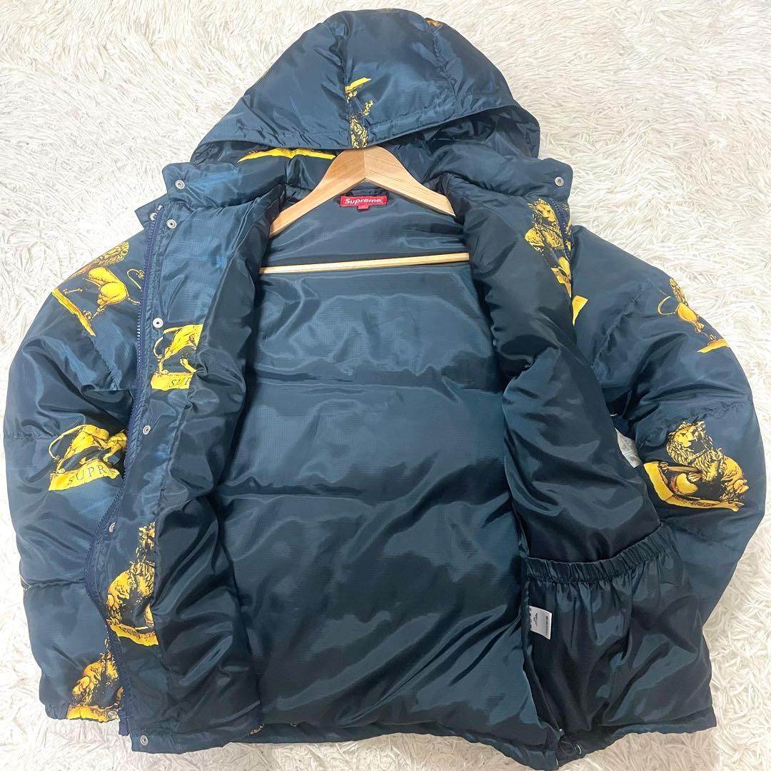 ほぼ未使用2013aw Supreme Lions Puffy Jacket M