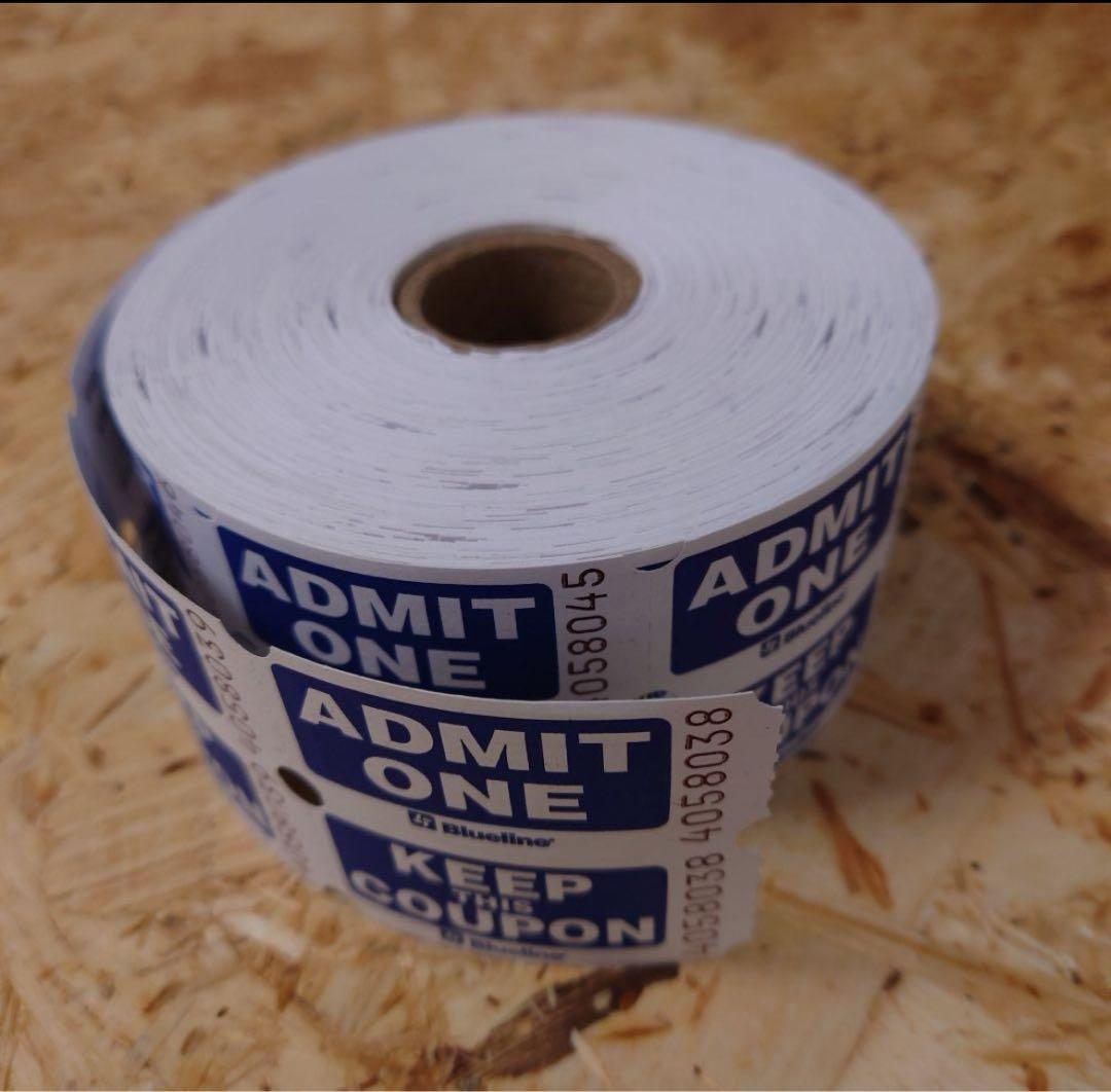 海外ロールチケット 他 まとめ売り バラ売り不可　ジャーナル