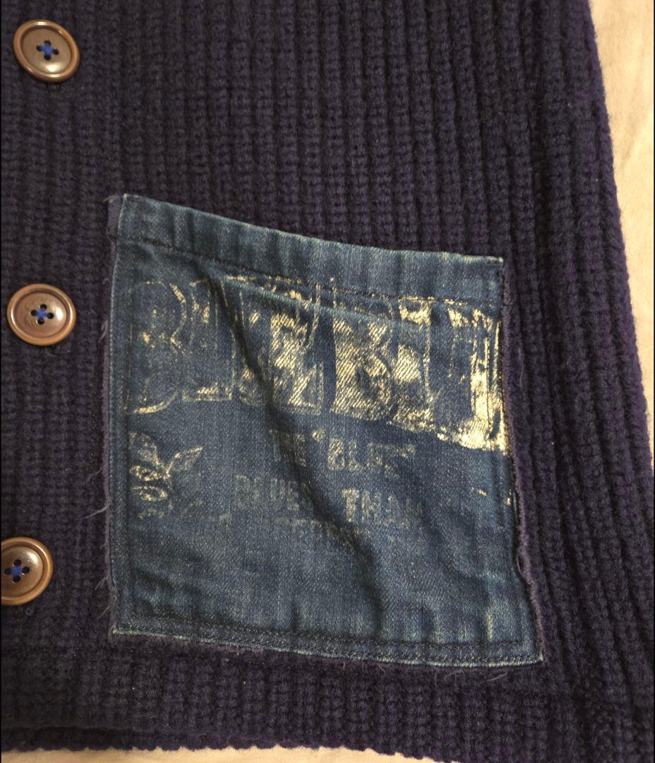 BLUE BLUE⭐圧縮ニットジャケット⭐ キムタク着 ラブジェネハリラン