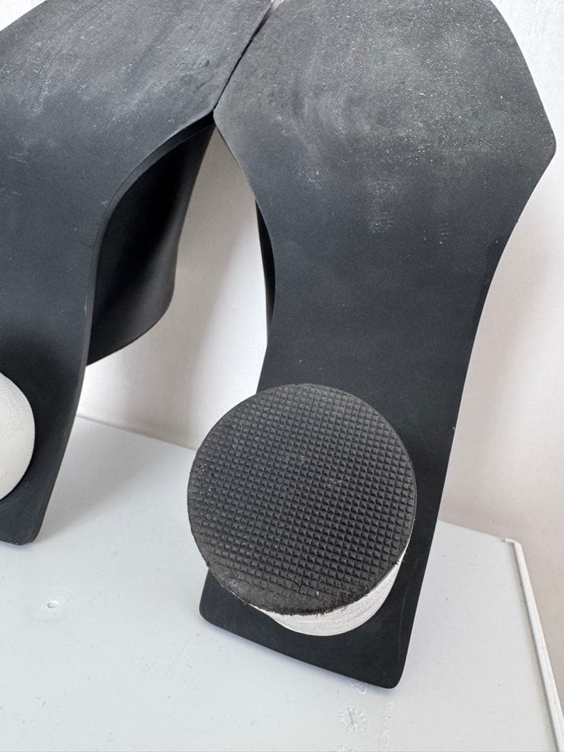 アンスリード　ワイドスクエアミュール　38 ブラック