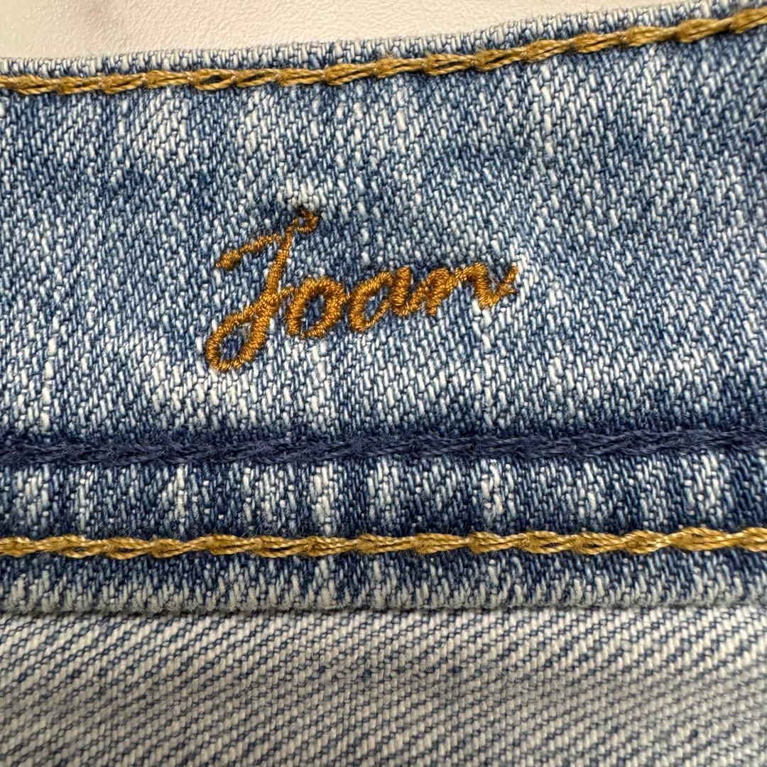 【美品】 希少サイズ YANUK JOAN ワイドストレートデニム 26