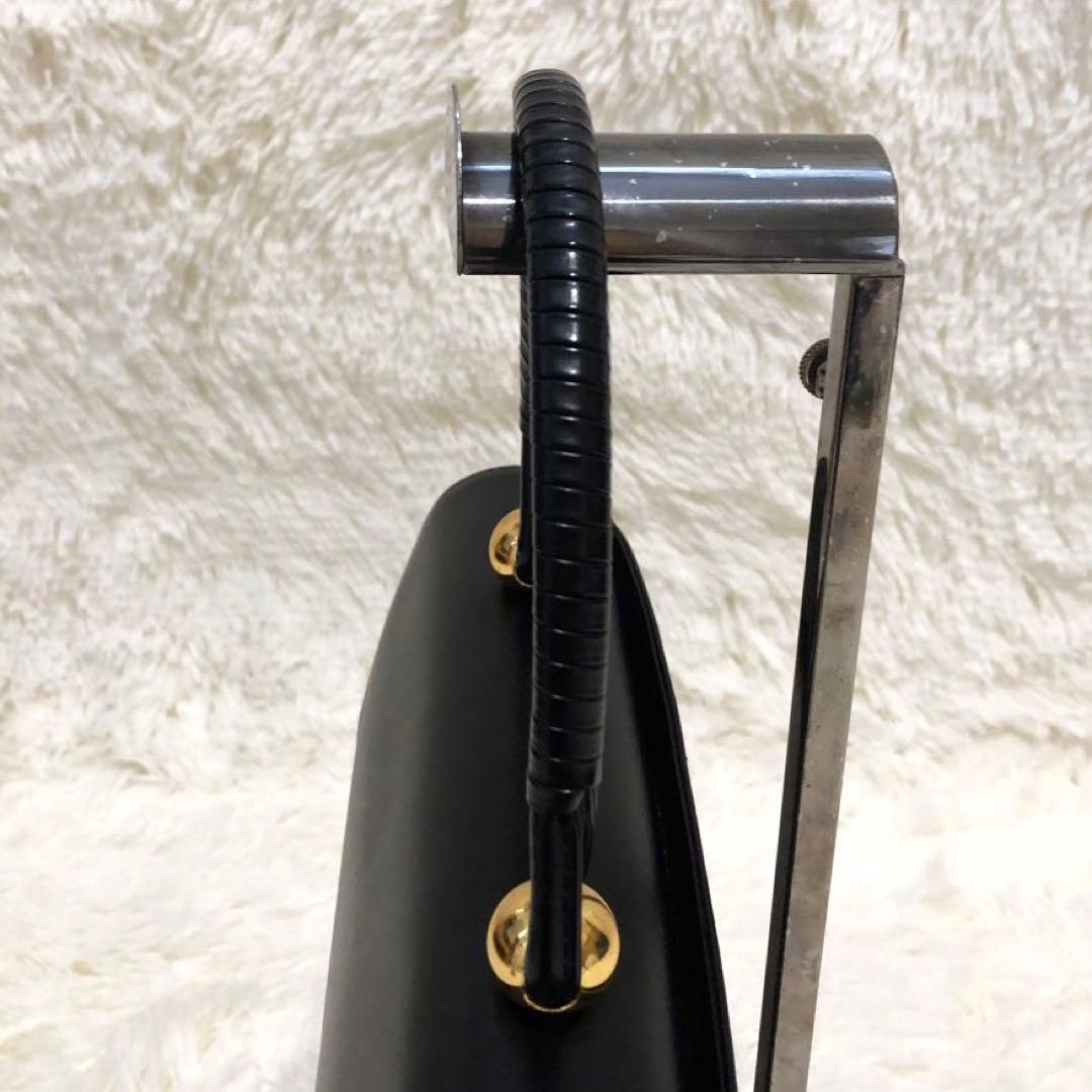 新品同様✨ハマノ ロイヤルモデルハンドバッグ フォーマル　皇室御用達 ブラック