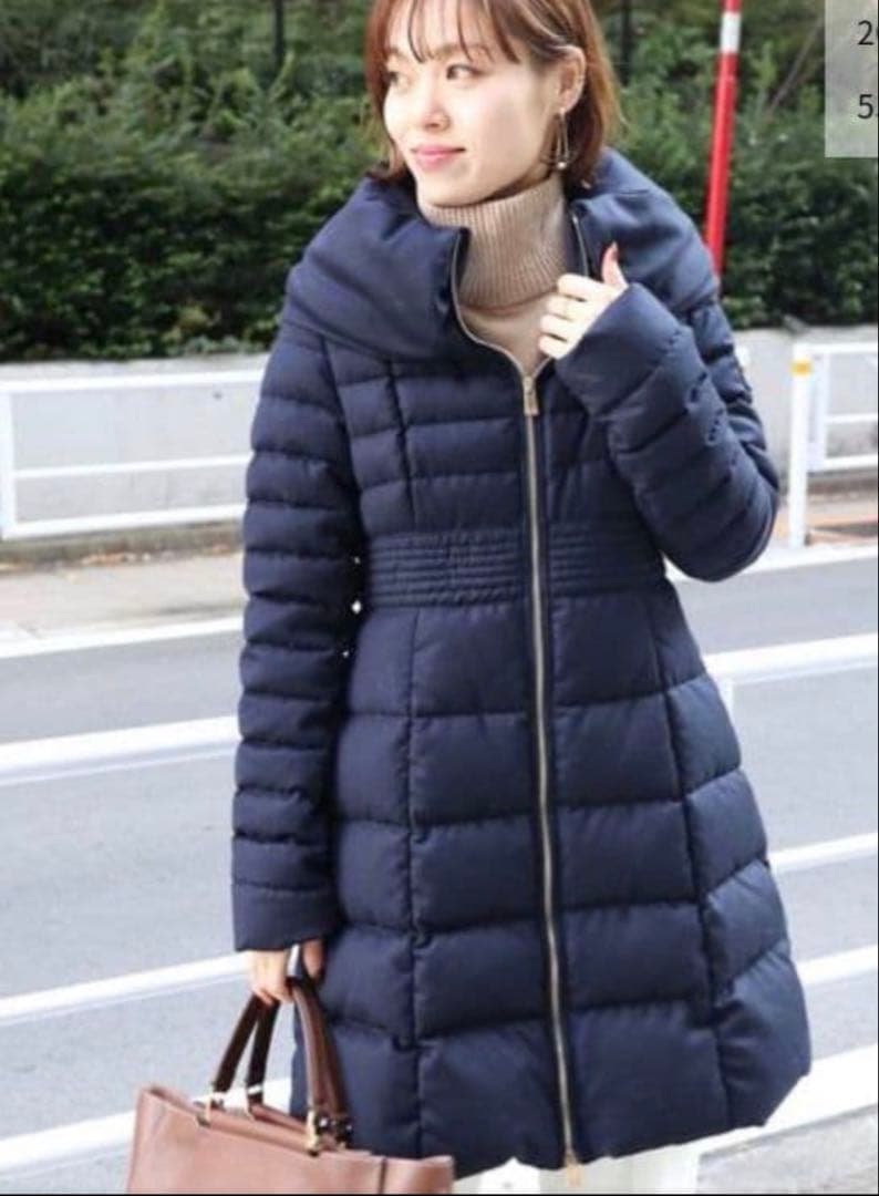 ノーブル別注　タトラス　ロングダウンコート　ギャランティカード付き