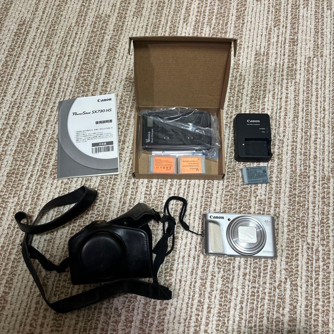 未使用品　付属品多数　Canon SX730 HS コンパクトデジタルカメラ