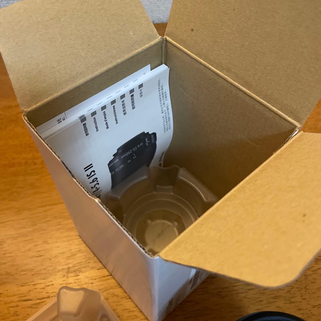 未使用★Canon EF-S55-250mm F4-5.6 IS Ⅱ