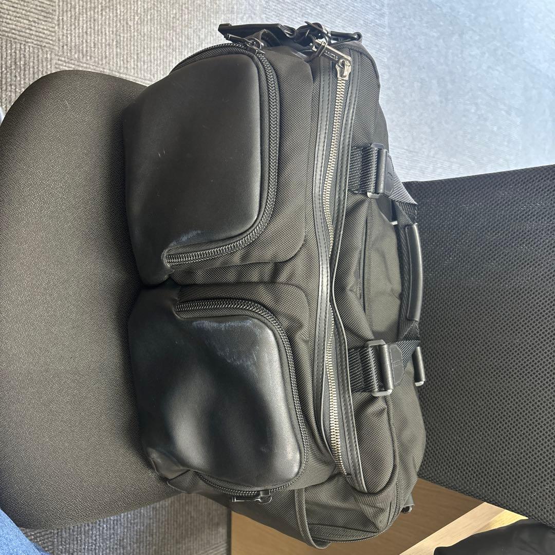 TUMI ビジネスバッグ 黒 ナイロン