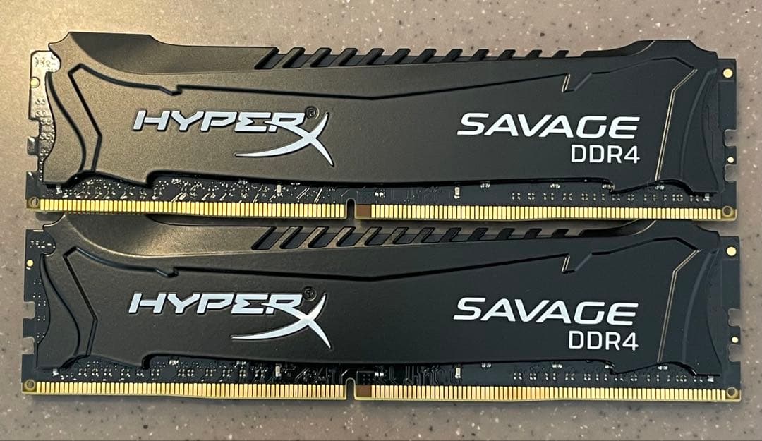 HYPERX SAVAGE DDR4 32GB (16GBx2)2枚セット