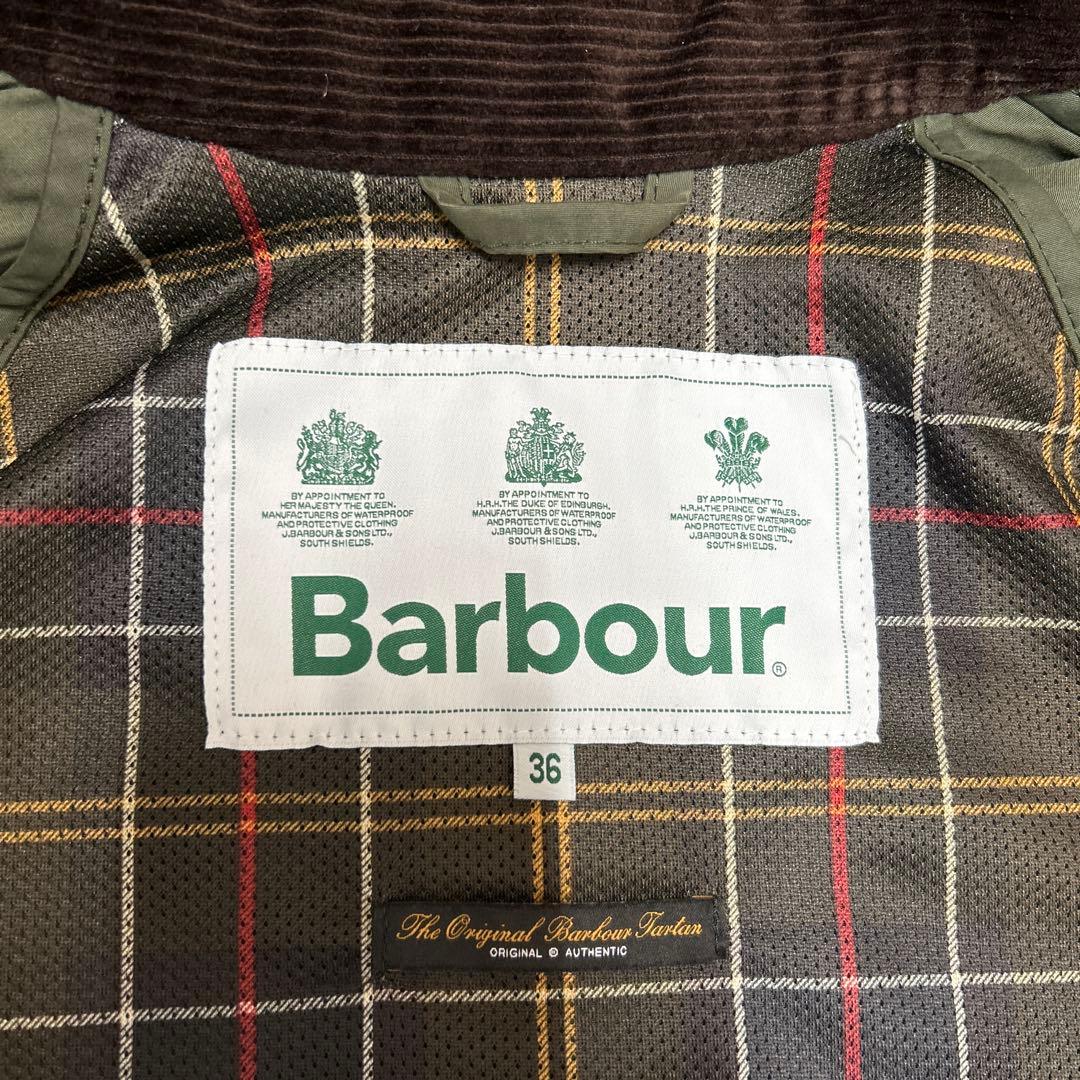 Barbour バブアー OSビデイル ピーチスキン ノンワックス