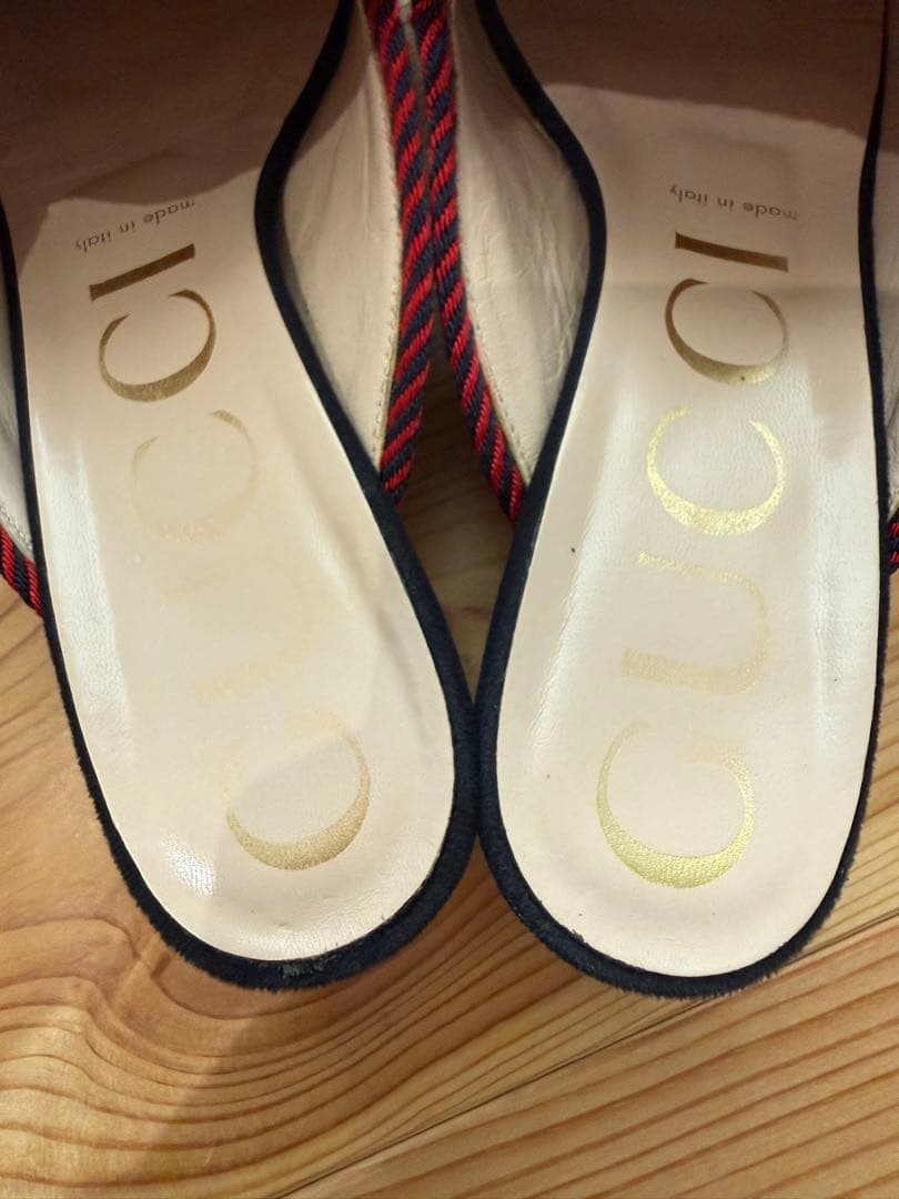 GUCCI グッチ プリンスタウン スリッパ サンダル ミュール 靴