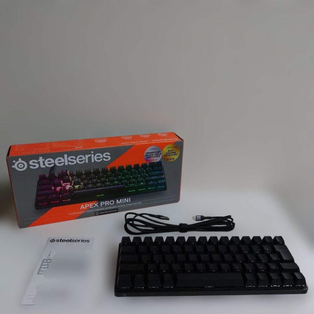 【美品】SteelSeries Apex Pro Mini 日本語配列ゲーミング