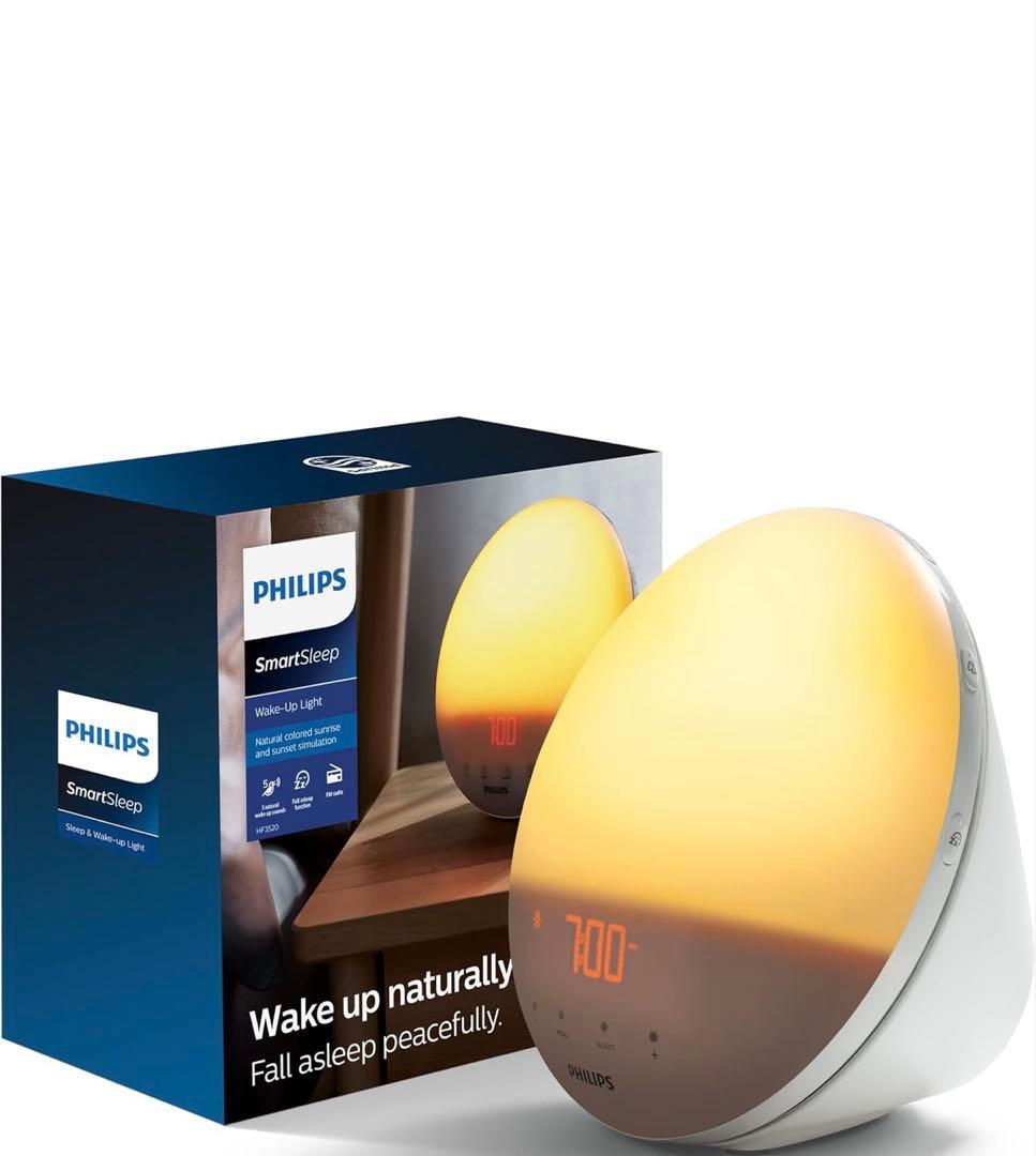 フィリップス ウェイクアップライト HF3520 光目覚まし時計【動作確認済】
