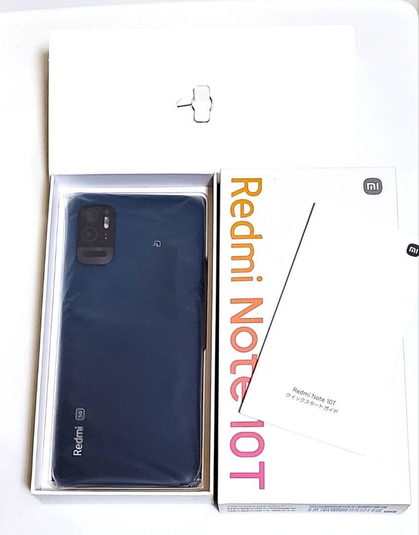 ◎美品◎Xiaomi Redmi Note 10T レイクブルー SIMフリー