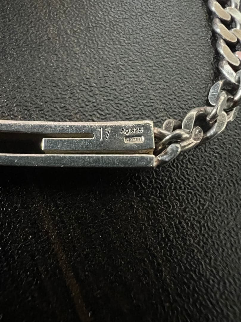 GUCCI シルバー チェーン ブレスレット