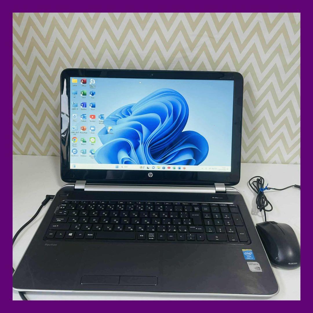 T413 HPノートパソコンi7メモリ8G高速SSD Windows11オフィス