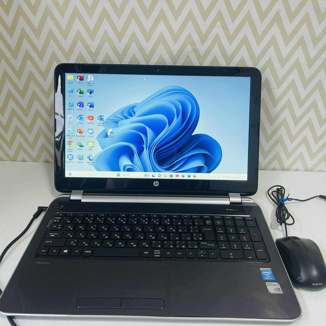 T413 HPノートパソコンi7メモリ8G高速SSD Windows11オフィス