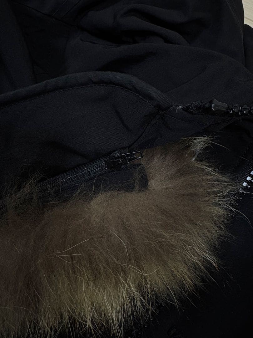 【おさるさん】DANTONダウンジャケットブラック/40(L相当）