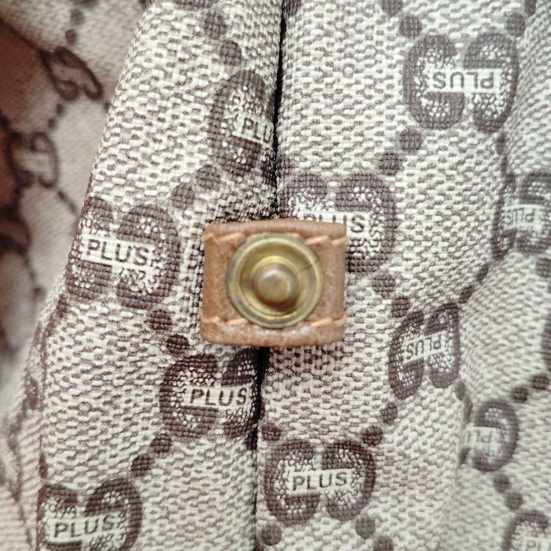 【T】美品✨GUCCI plus　GG シェリーライン　ボストンバッグ