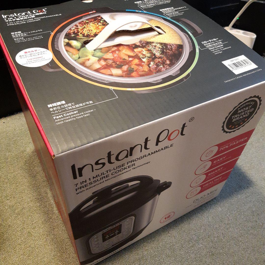 Instant Pot Duo Mini 3.0L マルチ電気圧力鍋