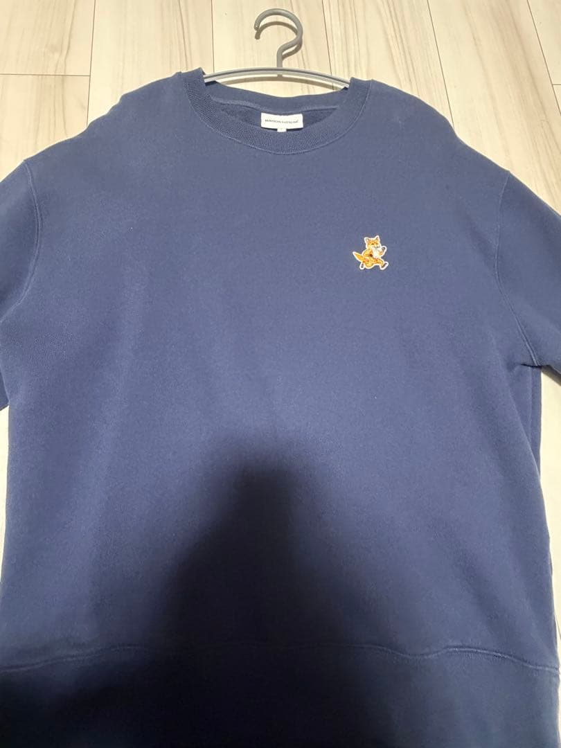 Maison Kitsune メンズスェット　ネイビー