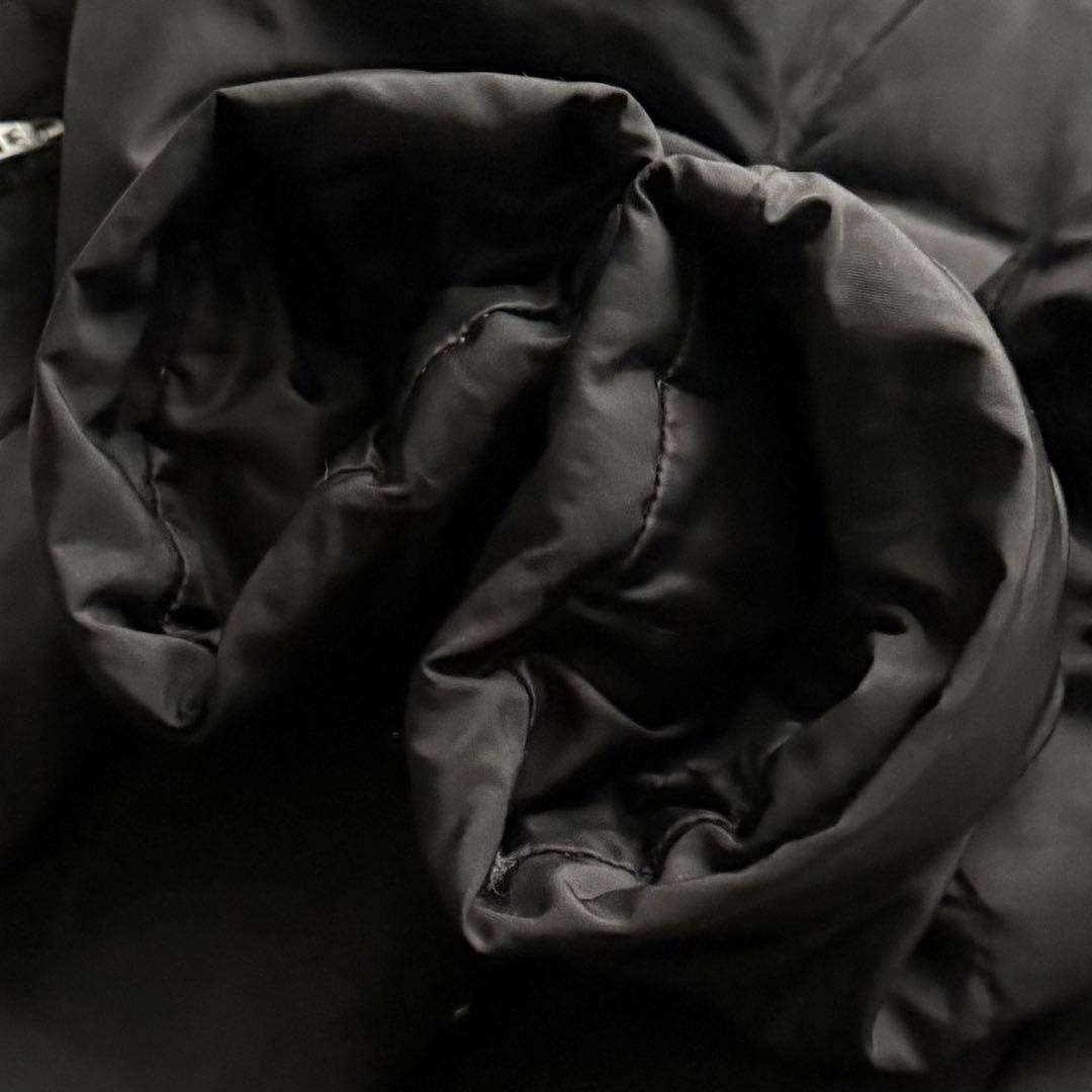 美品 Max Mara ロング ダウンコート Aライン 黒 ブラック　サイズ38