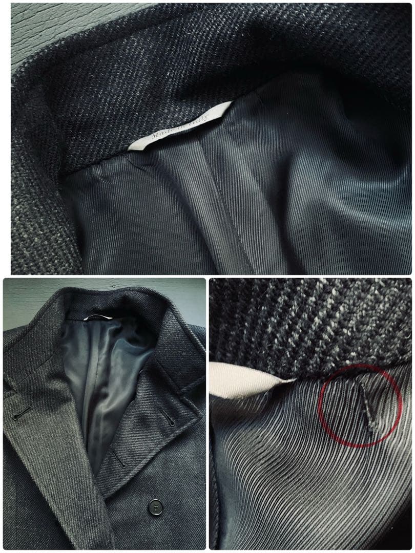 名門CANALI ×ウィーンの名店別注品　希少な貴族コート&ジャケットセット