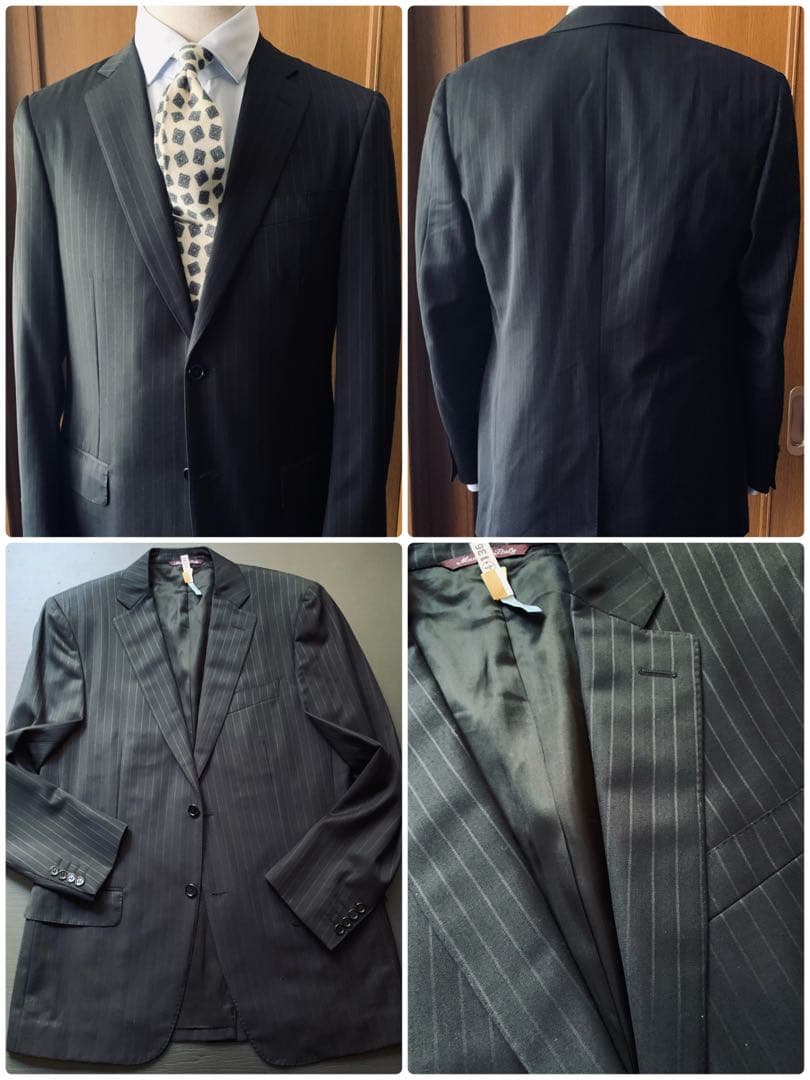 名門CANALI ×ウィーンの名店別注品　希少な貴族コート&ジャケットセット