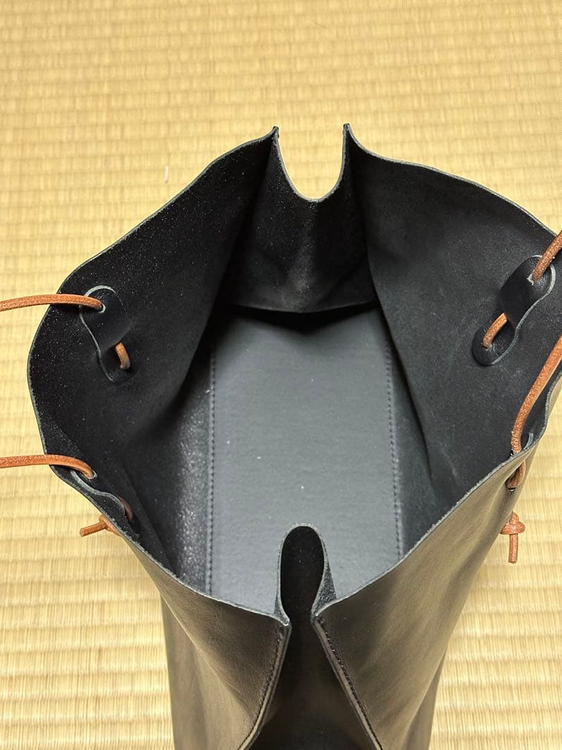 ヘルツ　紙袋レザートート