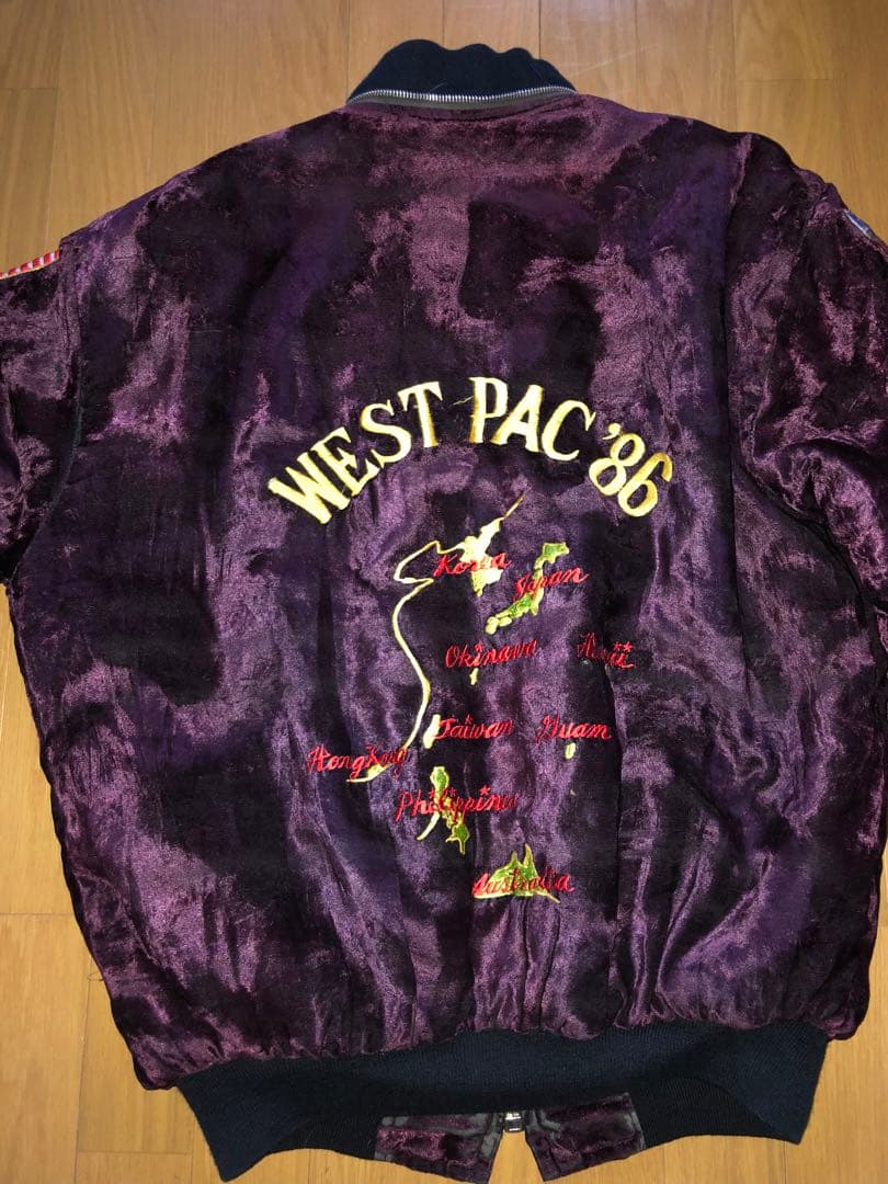 ミ*チ様 コリアスカジャン コリジャン　80s ヴィンテージ