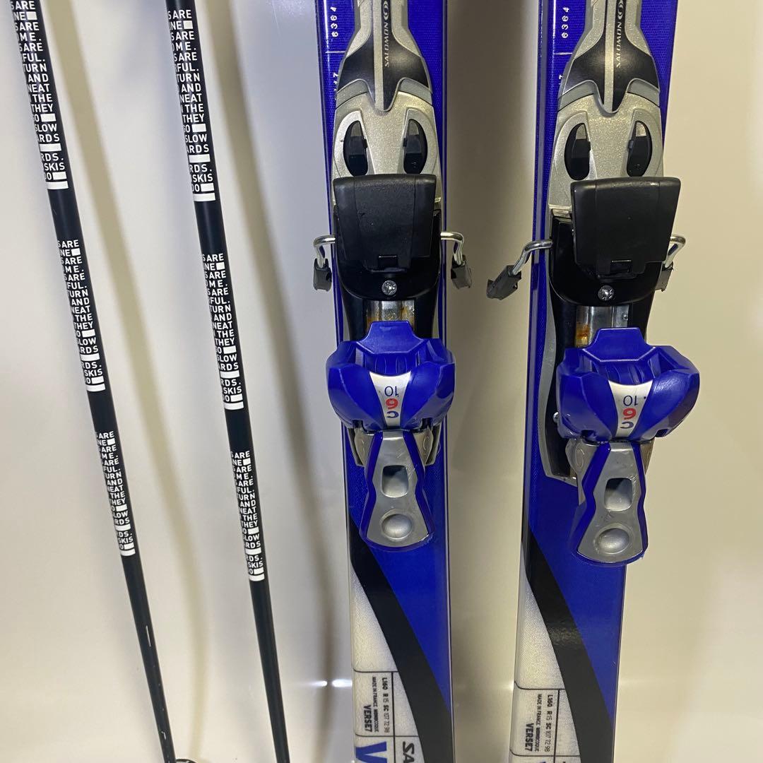 送料無料✨SALOMON VERSE7 160cm 3点セット ケース　ストック