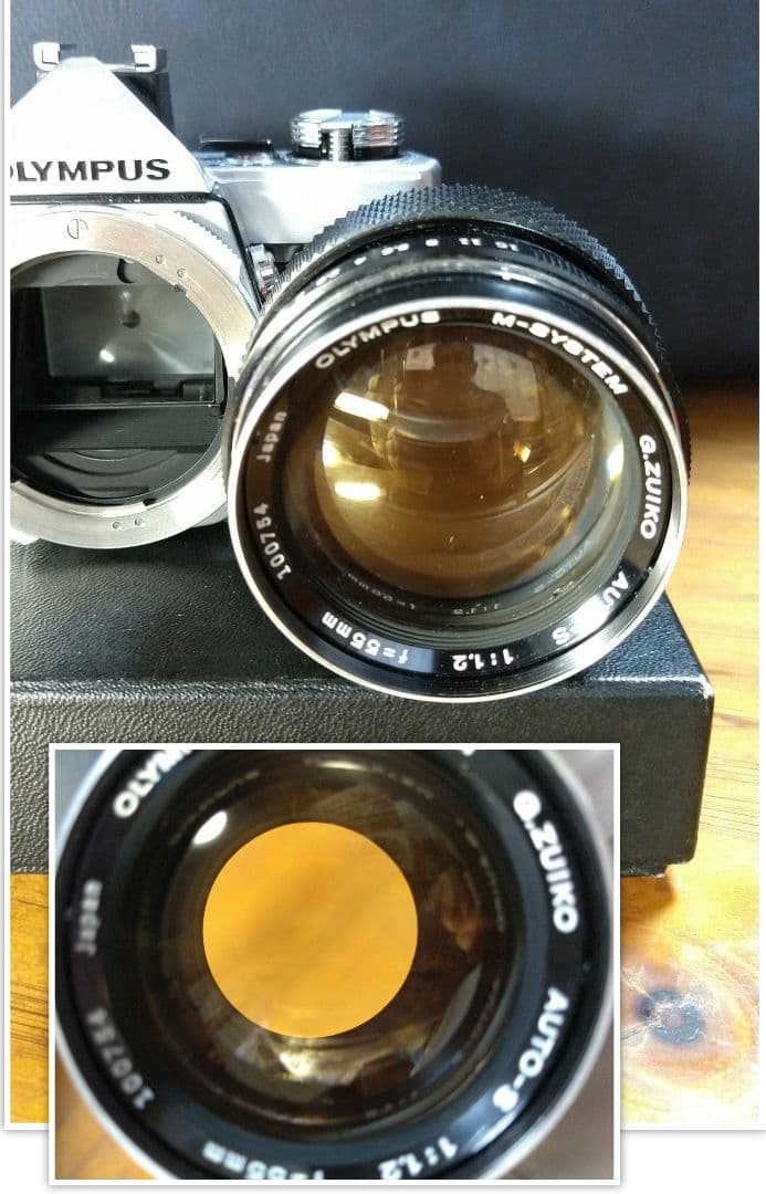 稼働品！オリンパス M-1 フィルム カメラ M-system 55㎜ f1.2