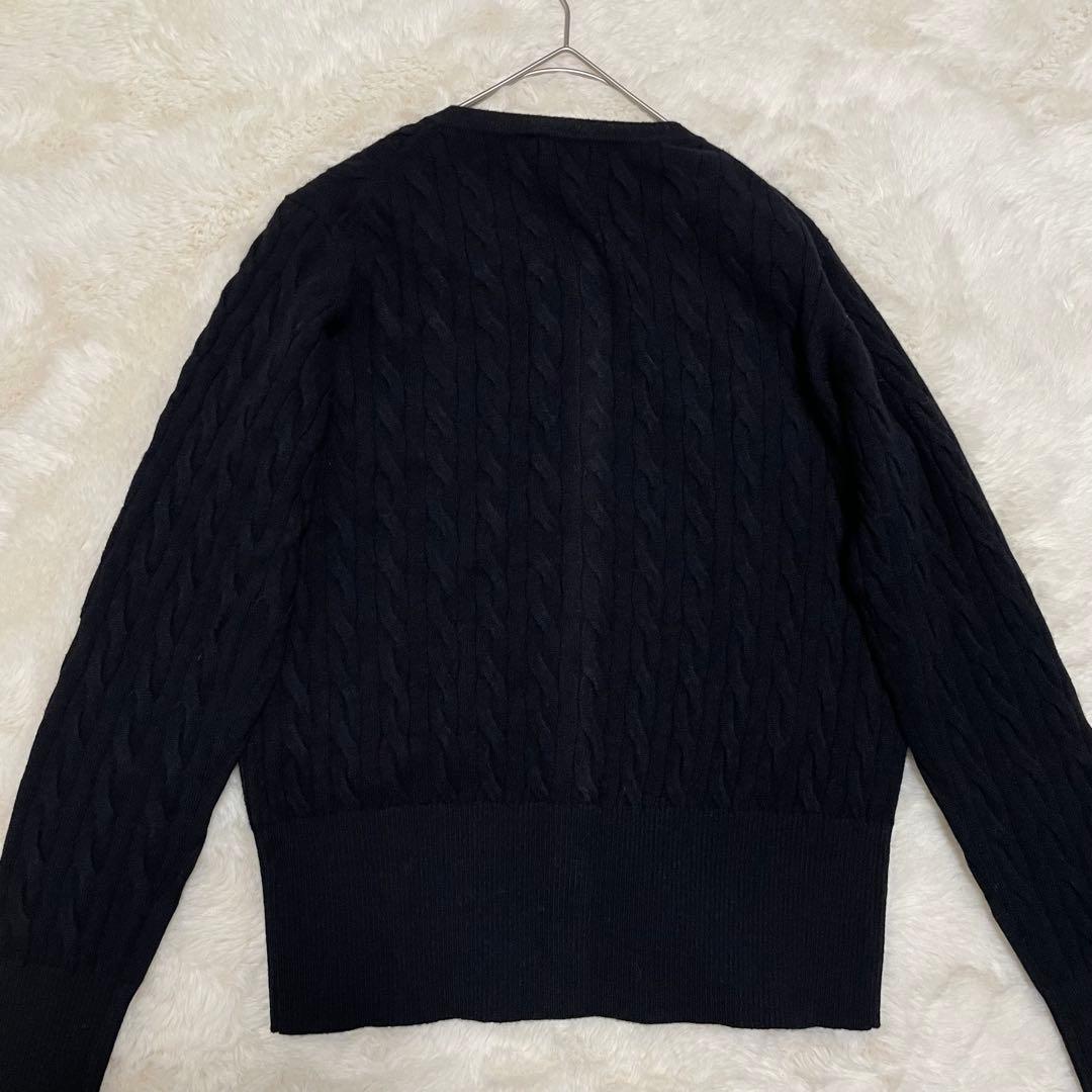 未使用級　ヴィヴィアンウエストウッド　表記40 ケーブルニットクルーカーディガン